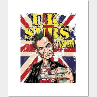 UK SUBS BAND Posters and Art
